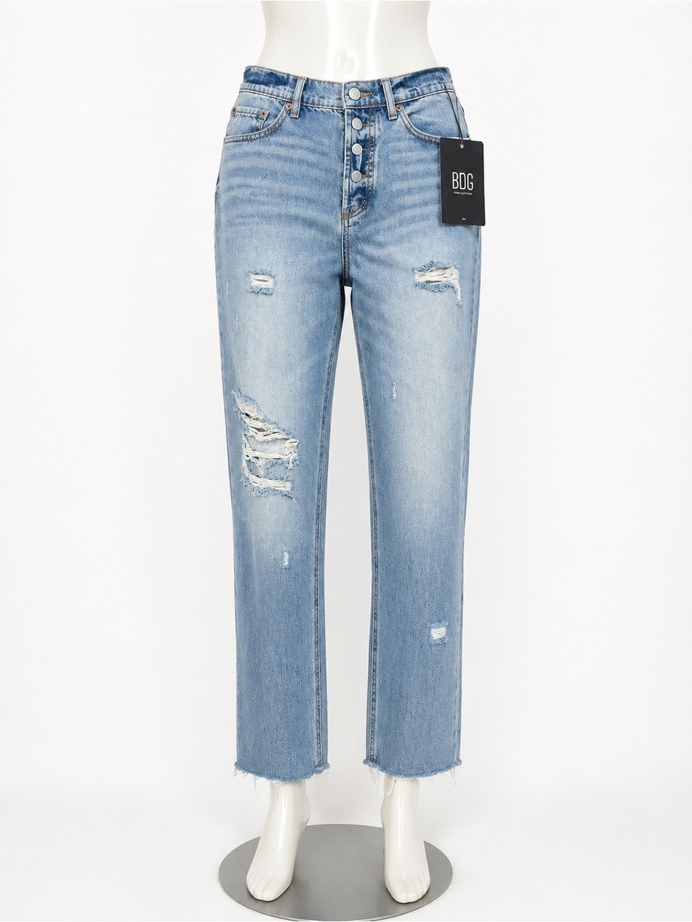 BDG Urban Outfitters Slim Straight Distressed Jeans Women's 28 NWT